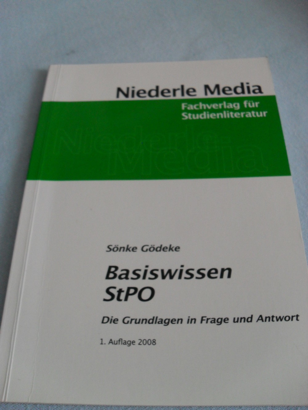 Basiswissen StPo