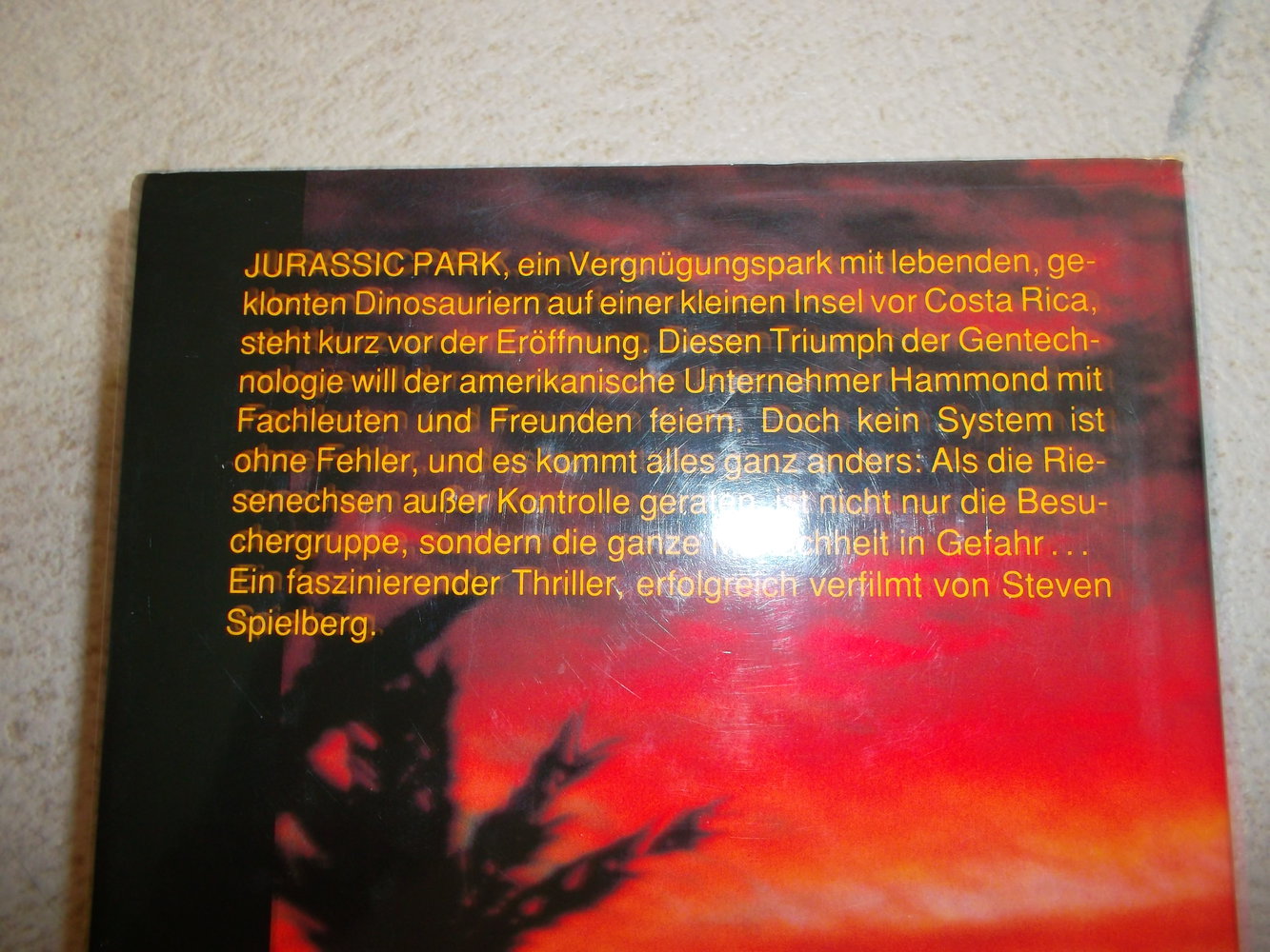 jurassic park,tolles buch,michael crichton