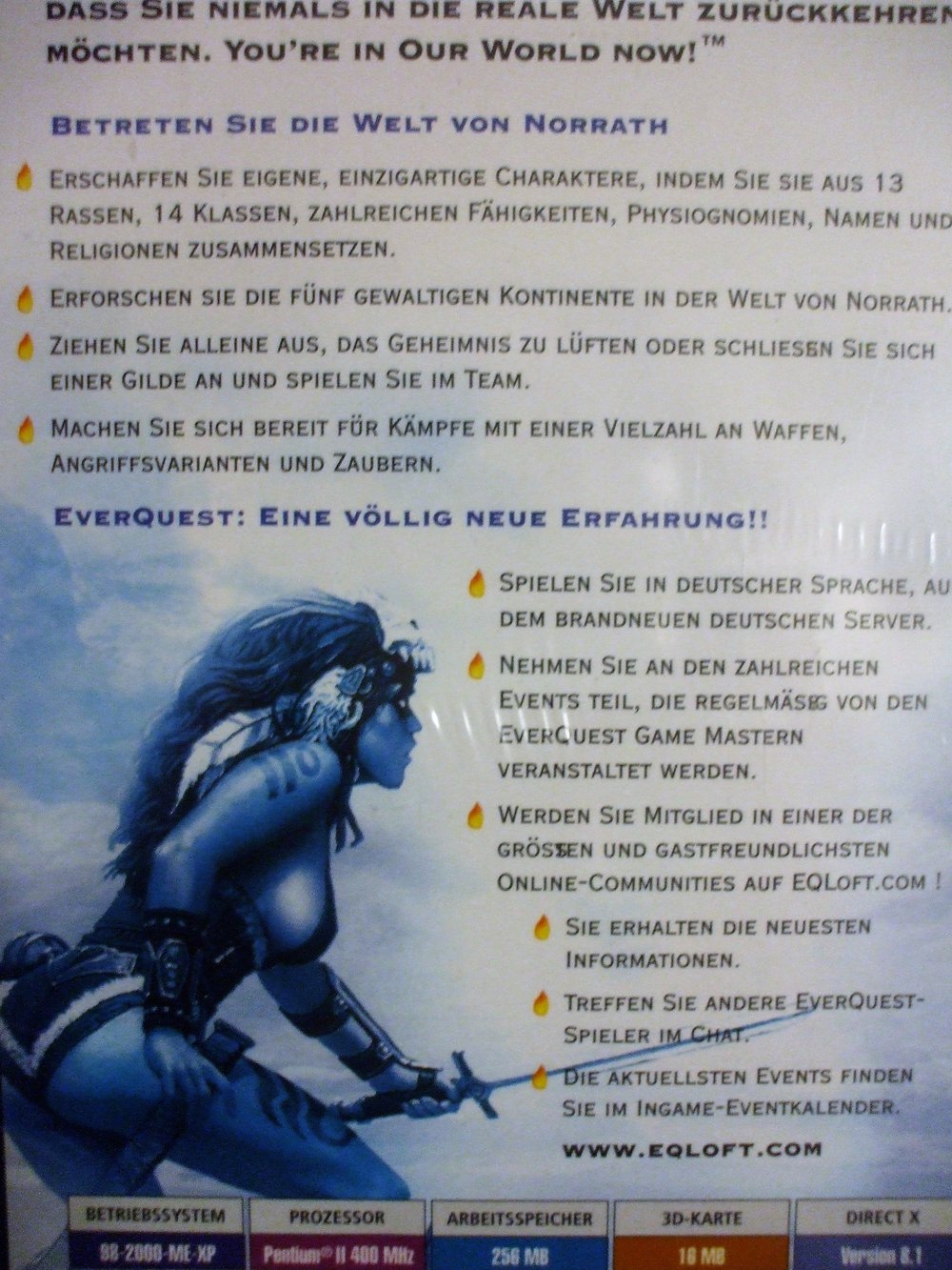 Ever Quest Europa (komplett Deutsch)