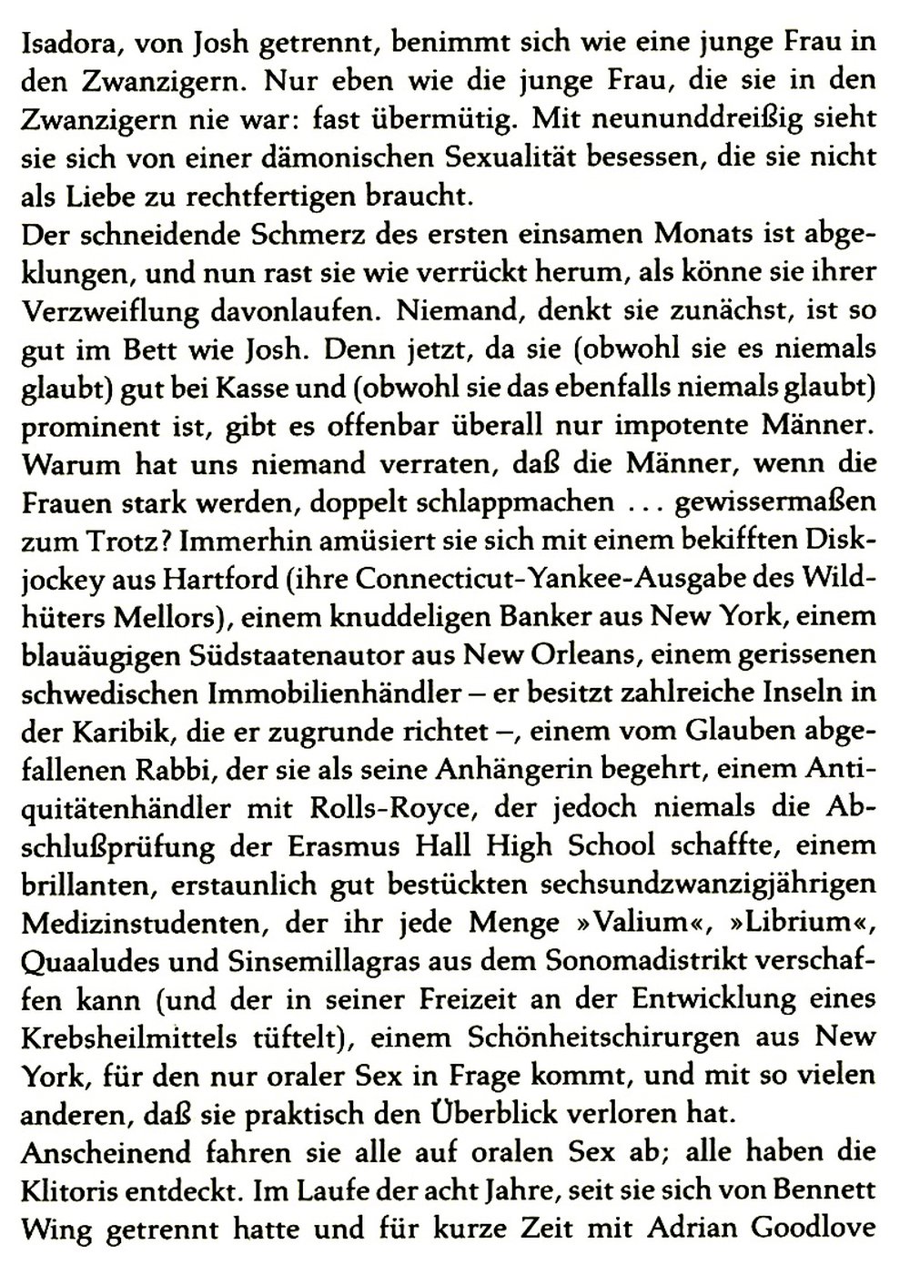 Fallschirme & Küsse - Roman von Erica Jong 