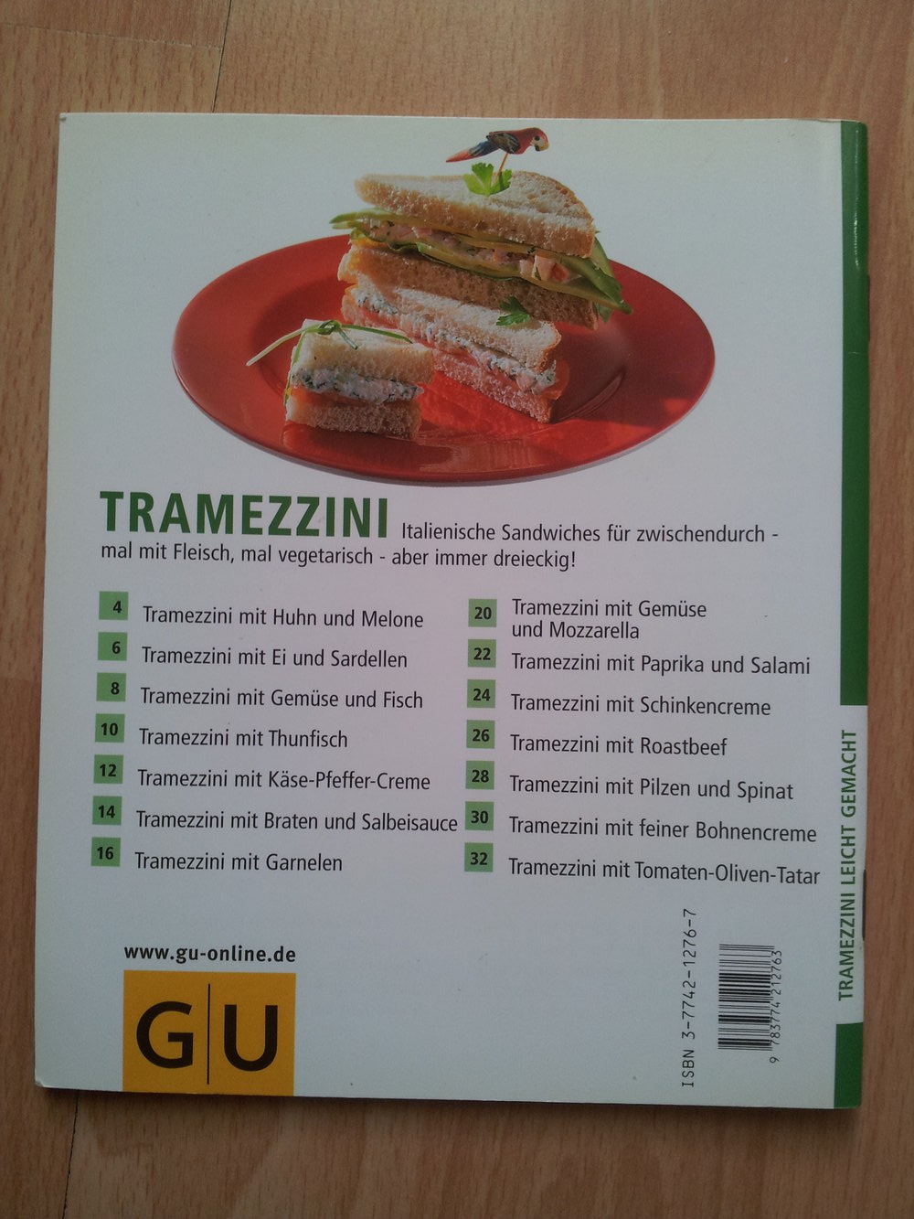 Kochbuch - Tramezzini - leicht gemacht 