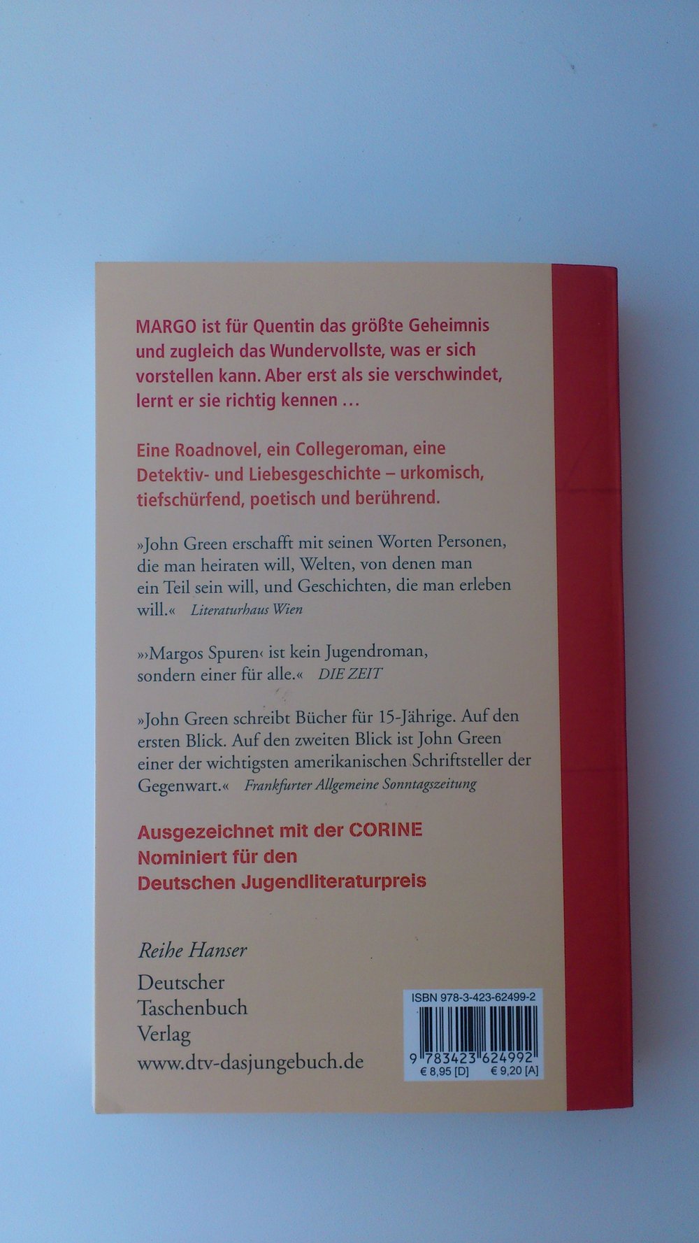 Margos Spuren - John Green