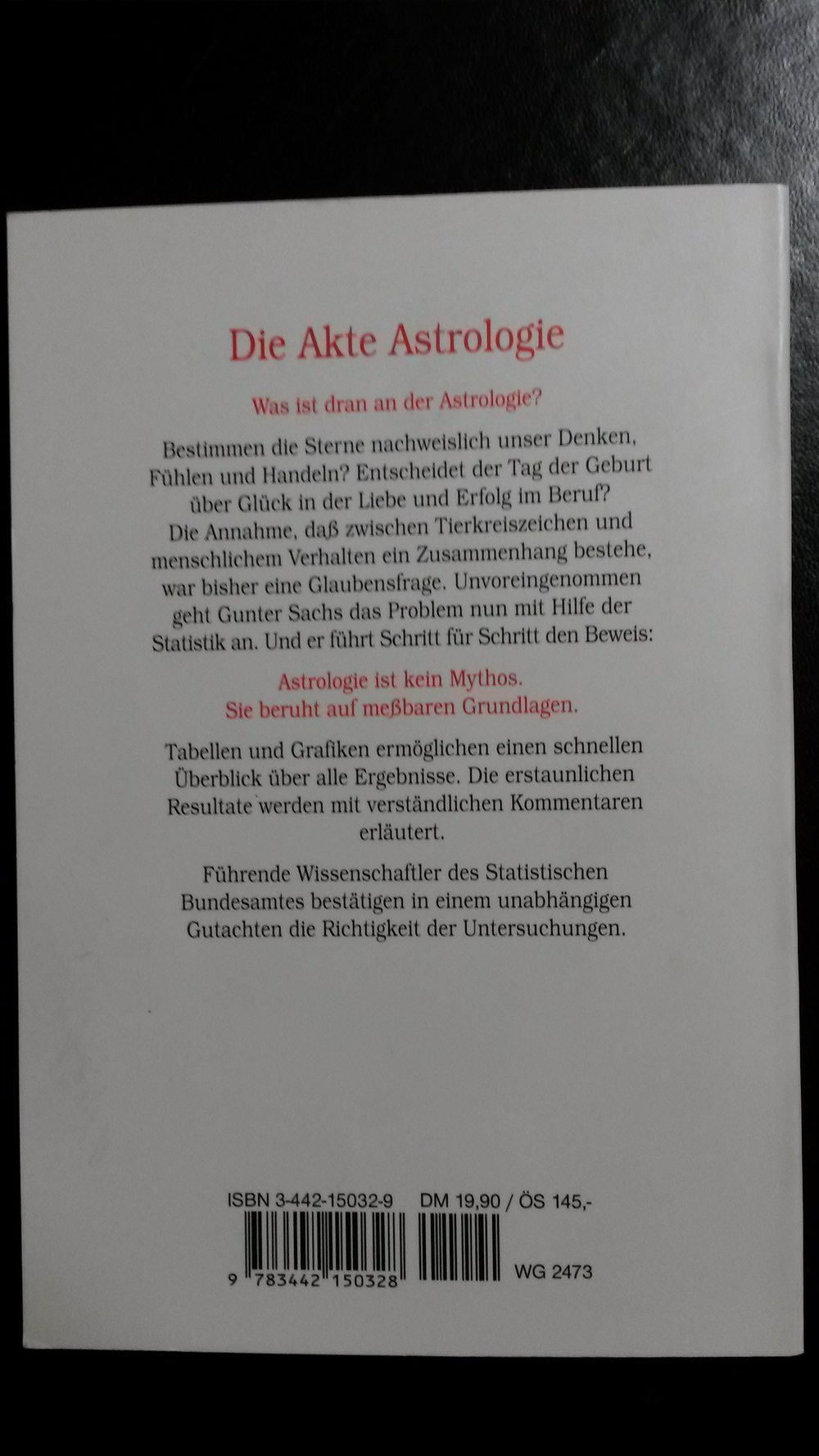 Die Akte Astrologie