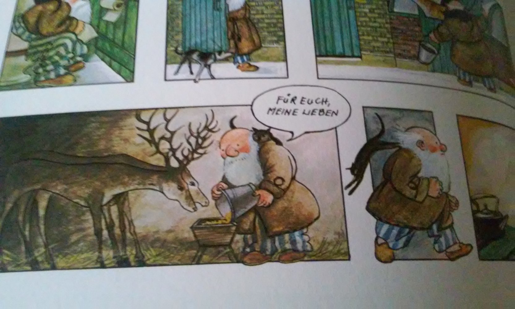 O je, du fröhliche  Heiligabend/Weihnachtsmann/Cartoon  -Sammlerstück-