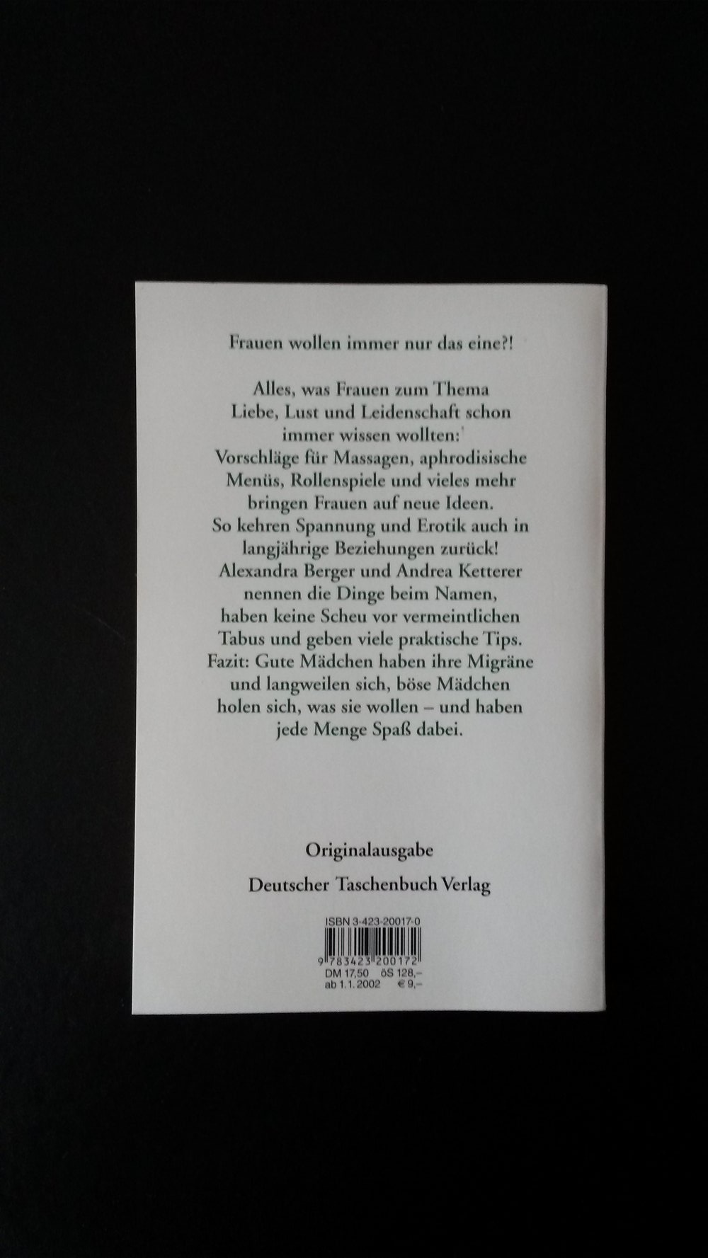 Warum nur davon träumen?