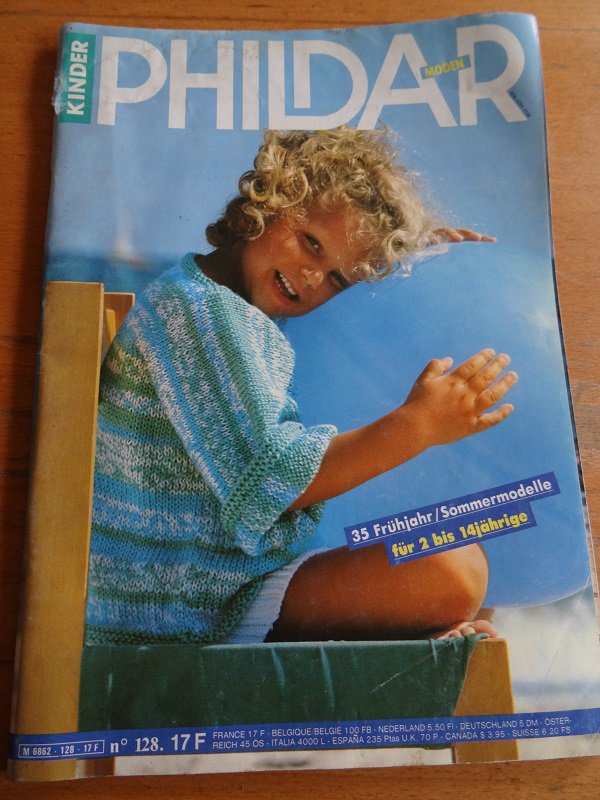 ´Phildar Strick - und Häkelmoden Nr. 128 17F