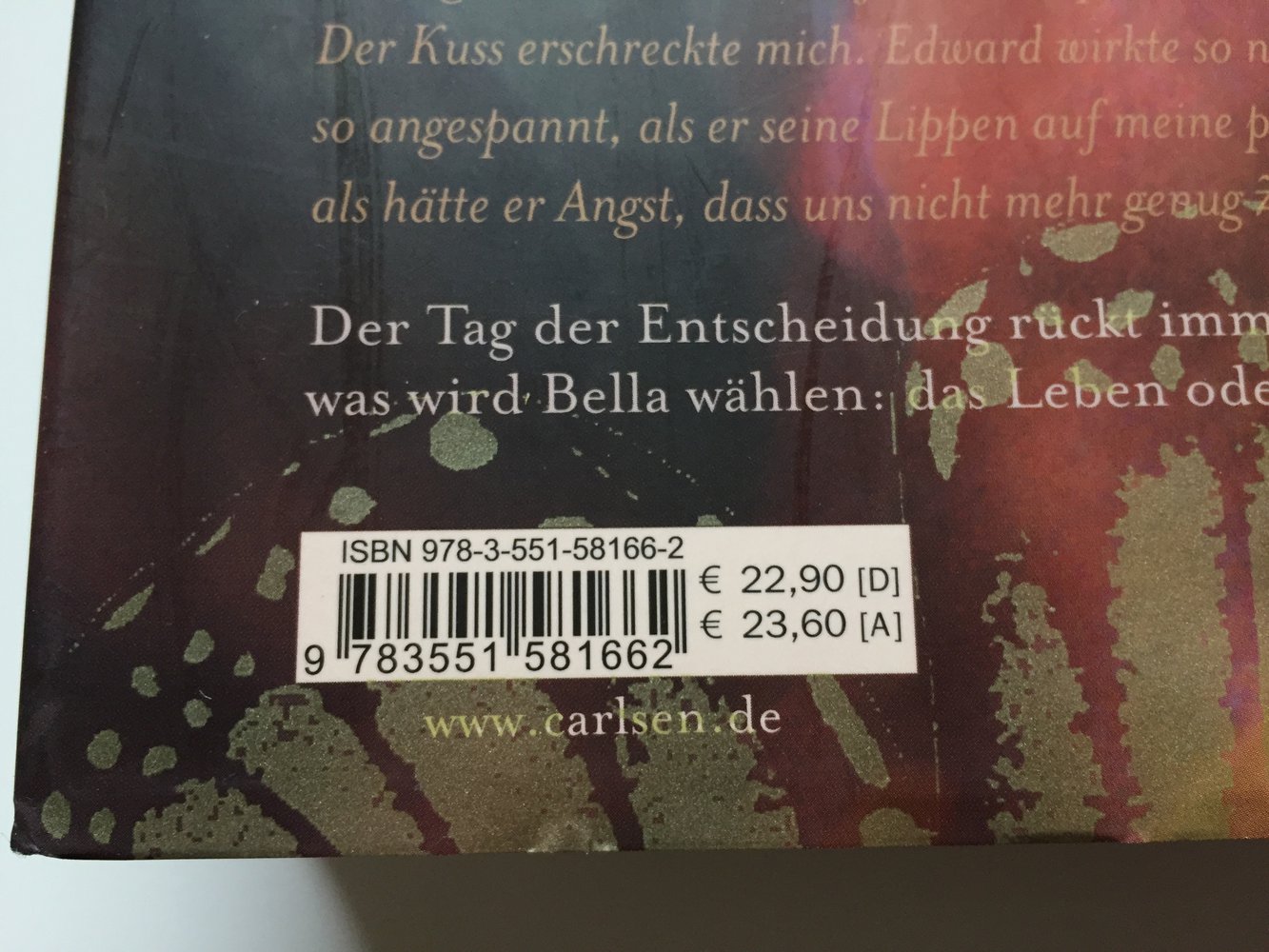 Biss zum Abendrot - Gebundene Ausgabe