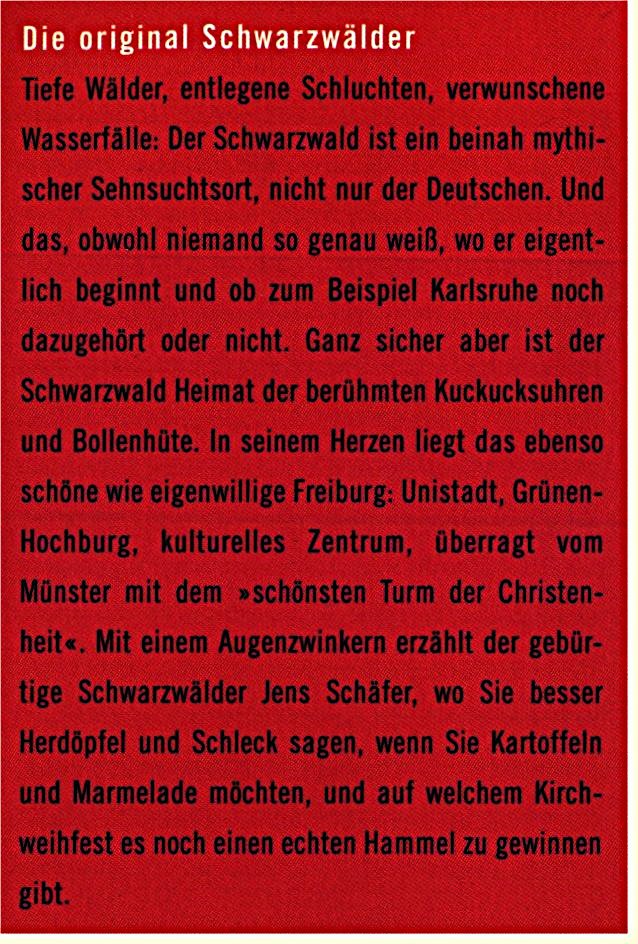 Gebrauchsanweisung für Freiburg und den Schwarzwald