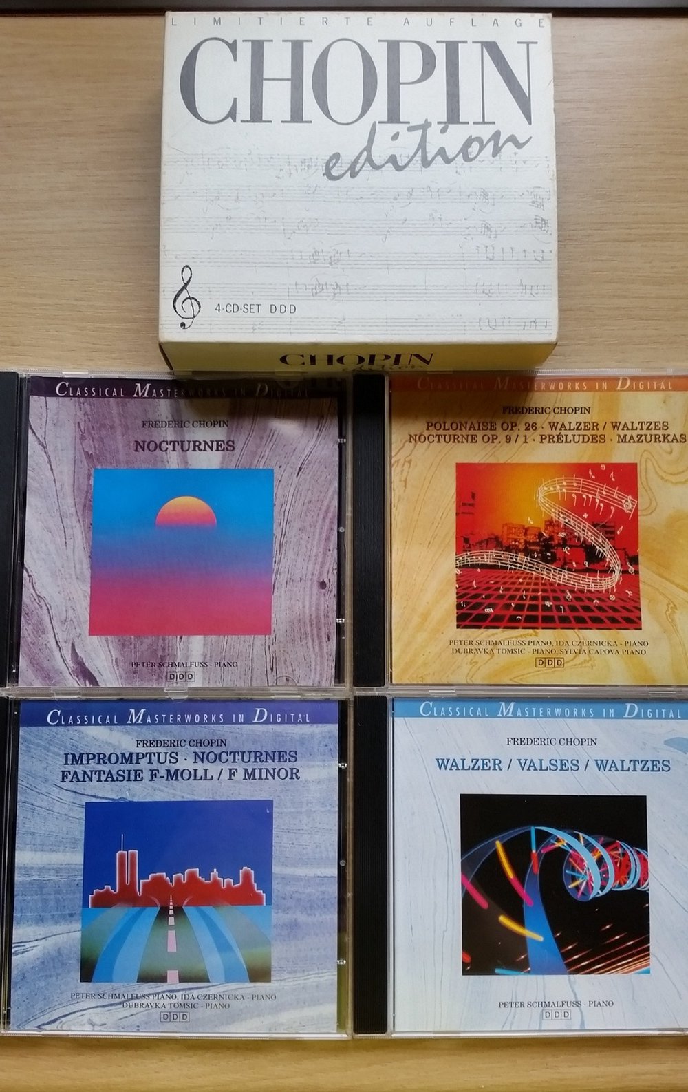 Chopin edition, 4 CDs