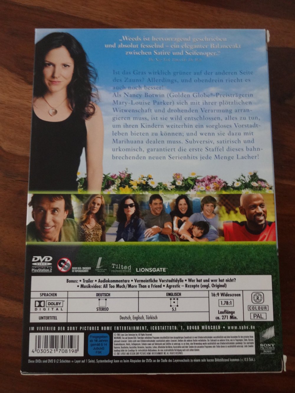 Weeds Staffel 1 DVD Box