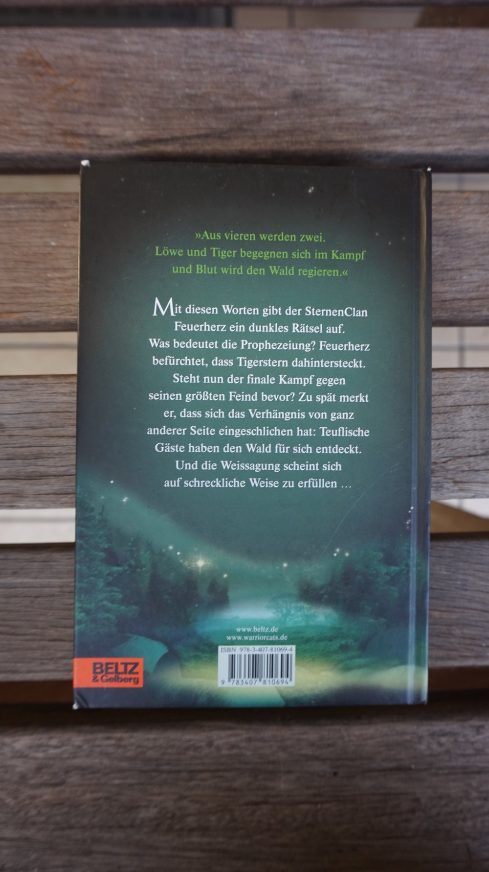 WarriorCats Staffel 1 BAND 6 