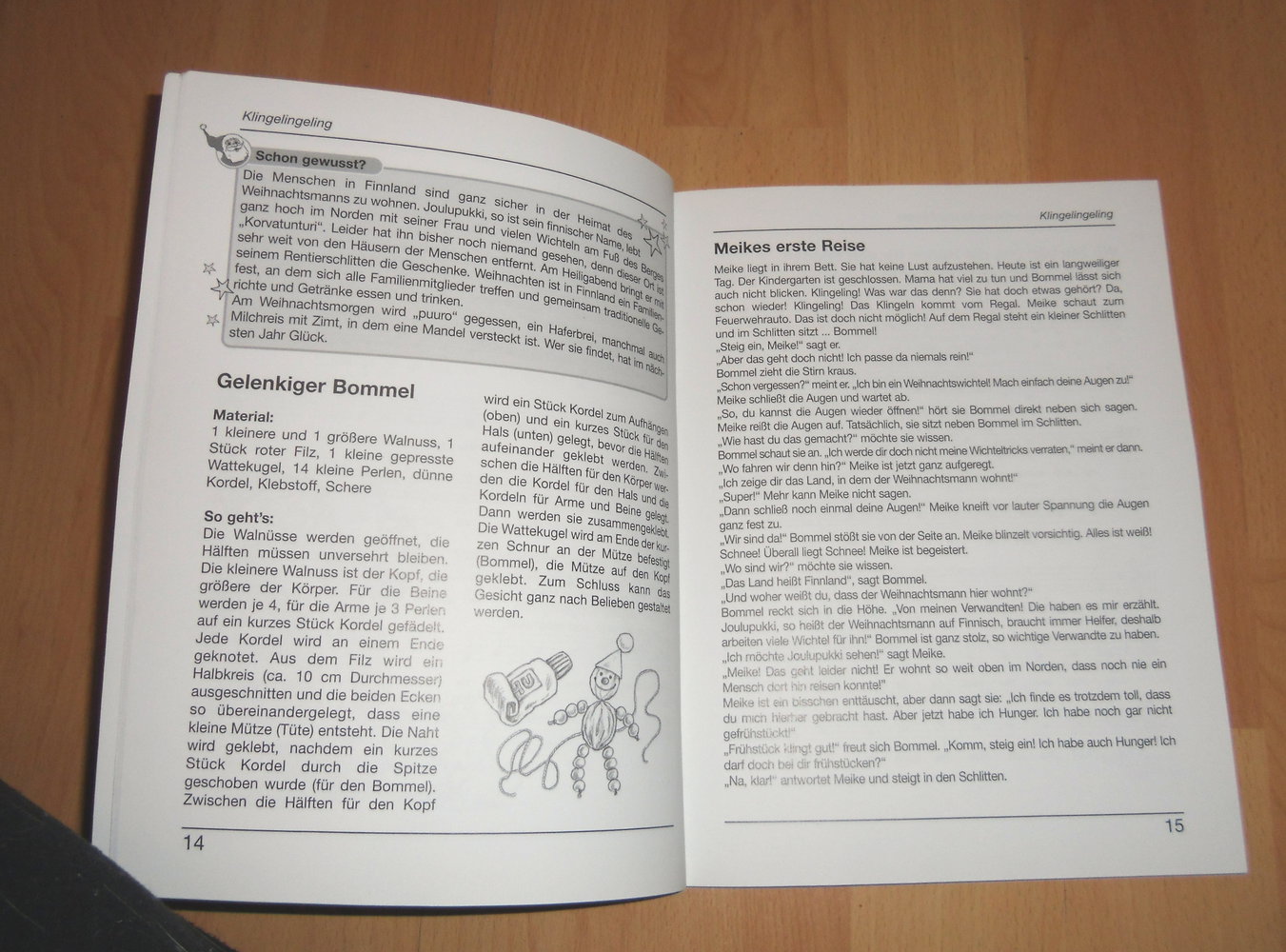 Klingelingeling durchs Weihnachtsland: Neue, fröhliche Lieder durch die Weihnachtszeit