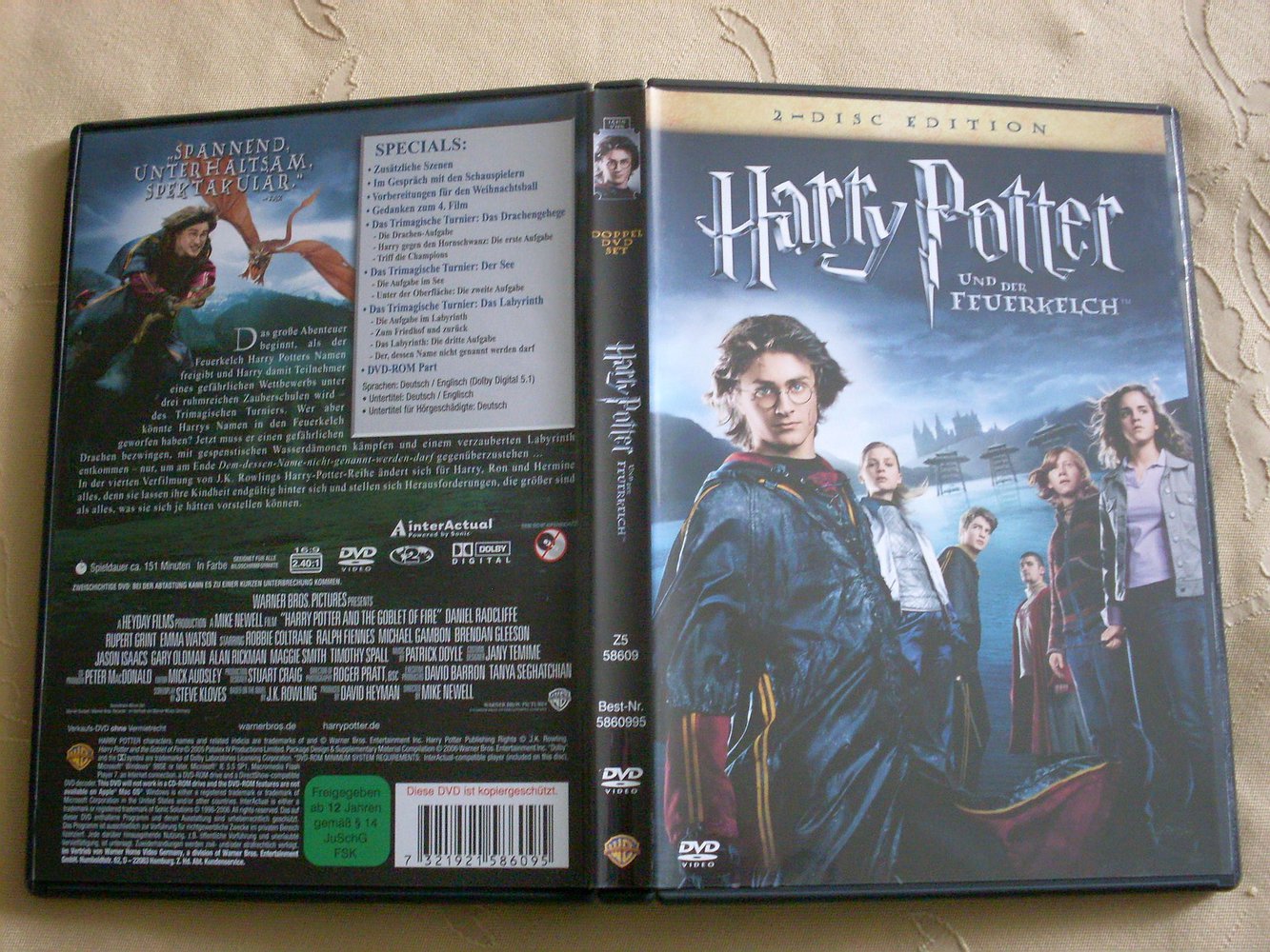 DVD Harry Potter - und der Feuerkelche 4. Teil