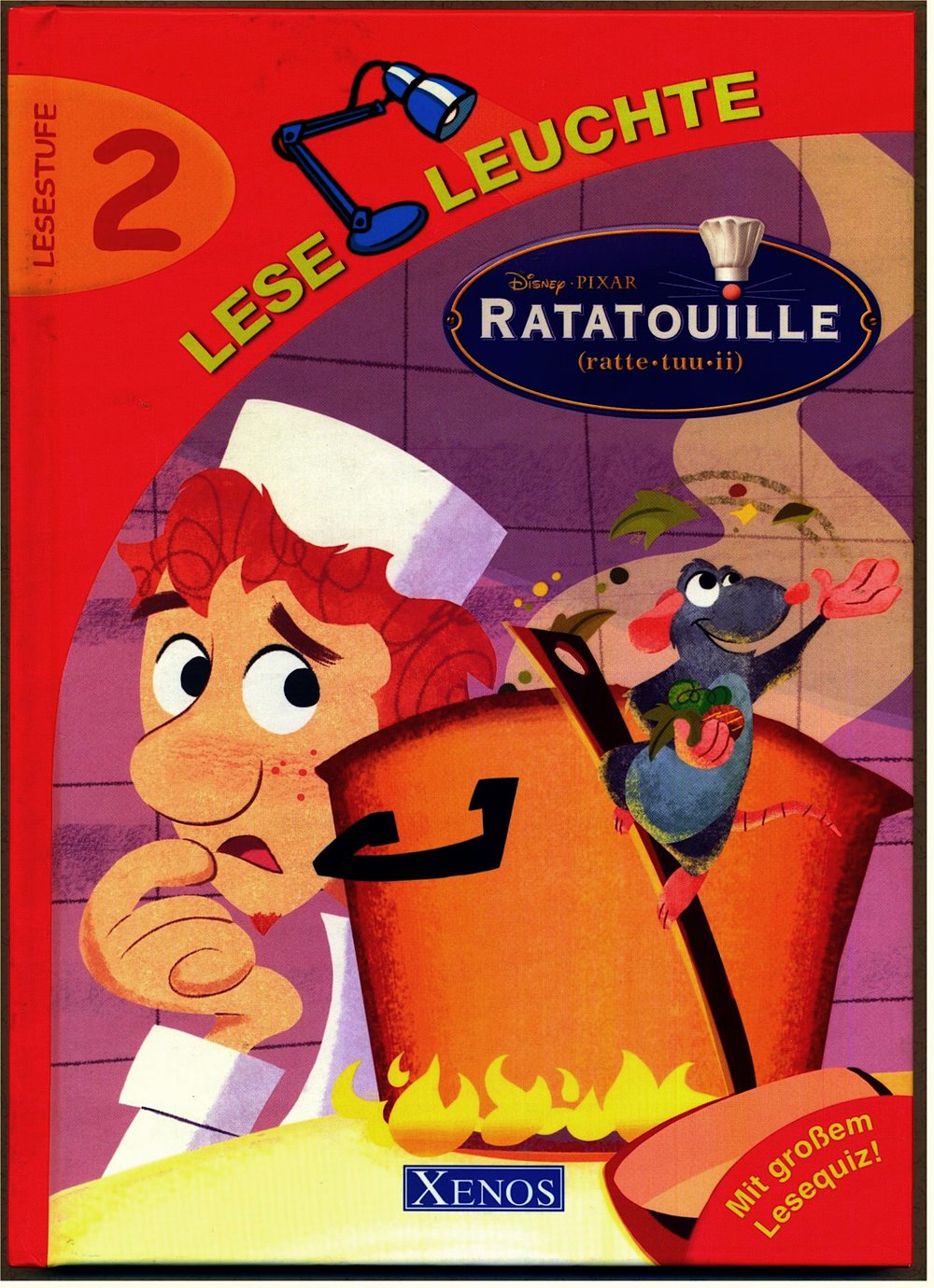 Lese-Leuchte Ratatouille - Lesestufe 2 für Kinder