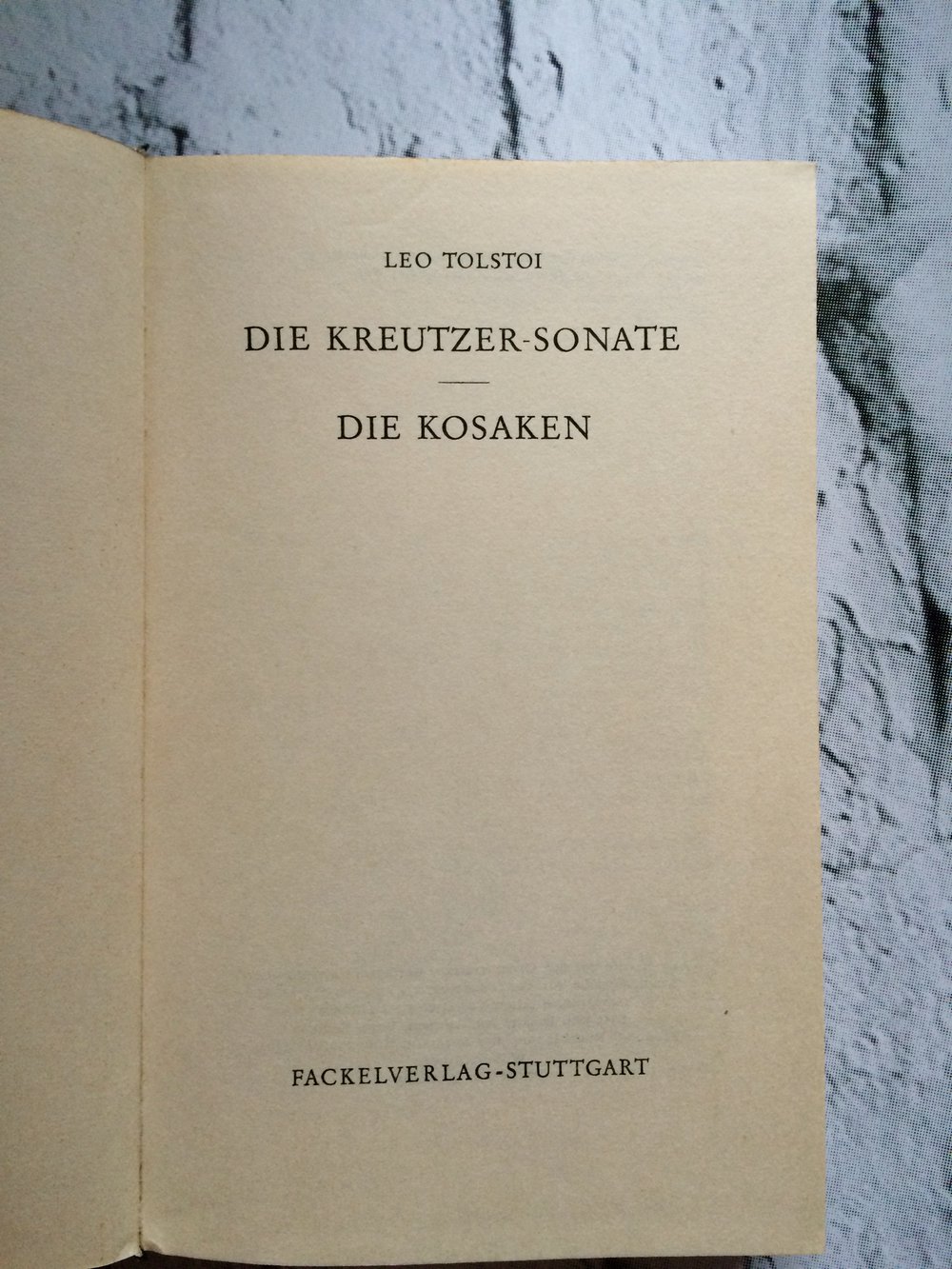 Die Kreutzer-Sonate & Die Kosaken