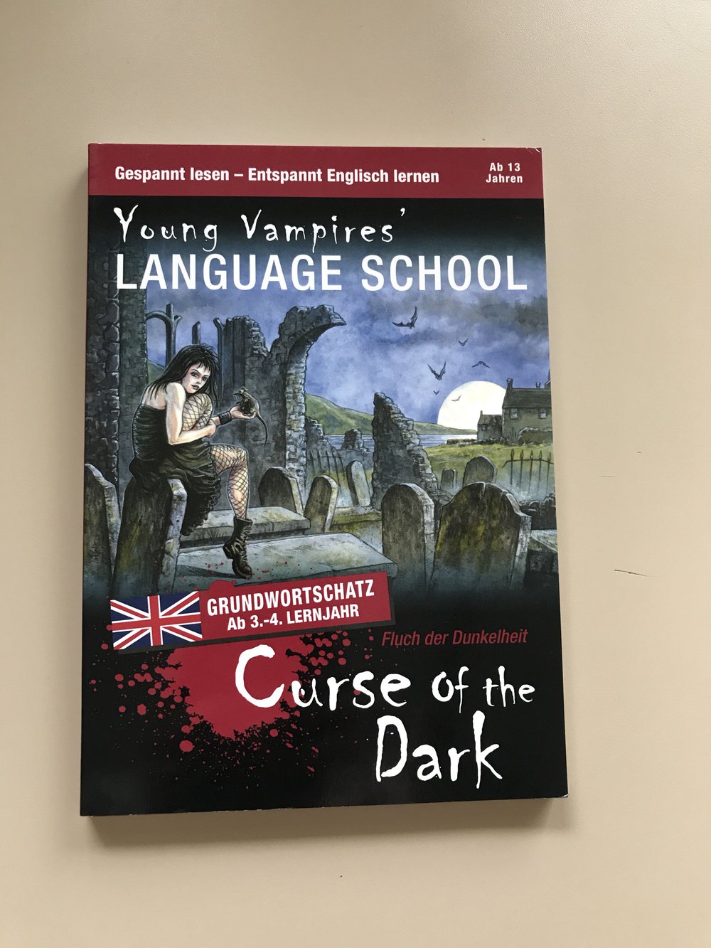 Spannende Vampirgeschichte mit Vokabelerklärungen 