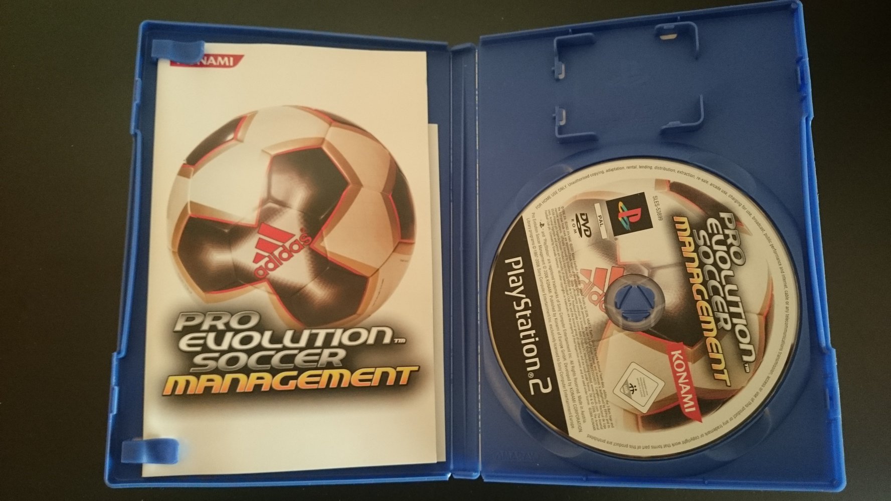 Pro Evolution Soccer Managment für Playstation 2