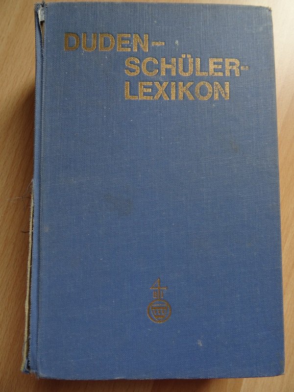 Alter Duden Schüler Lexikon 1969
