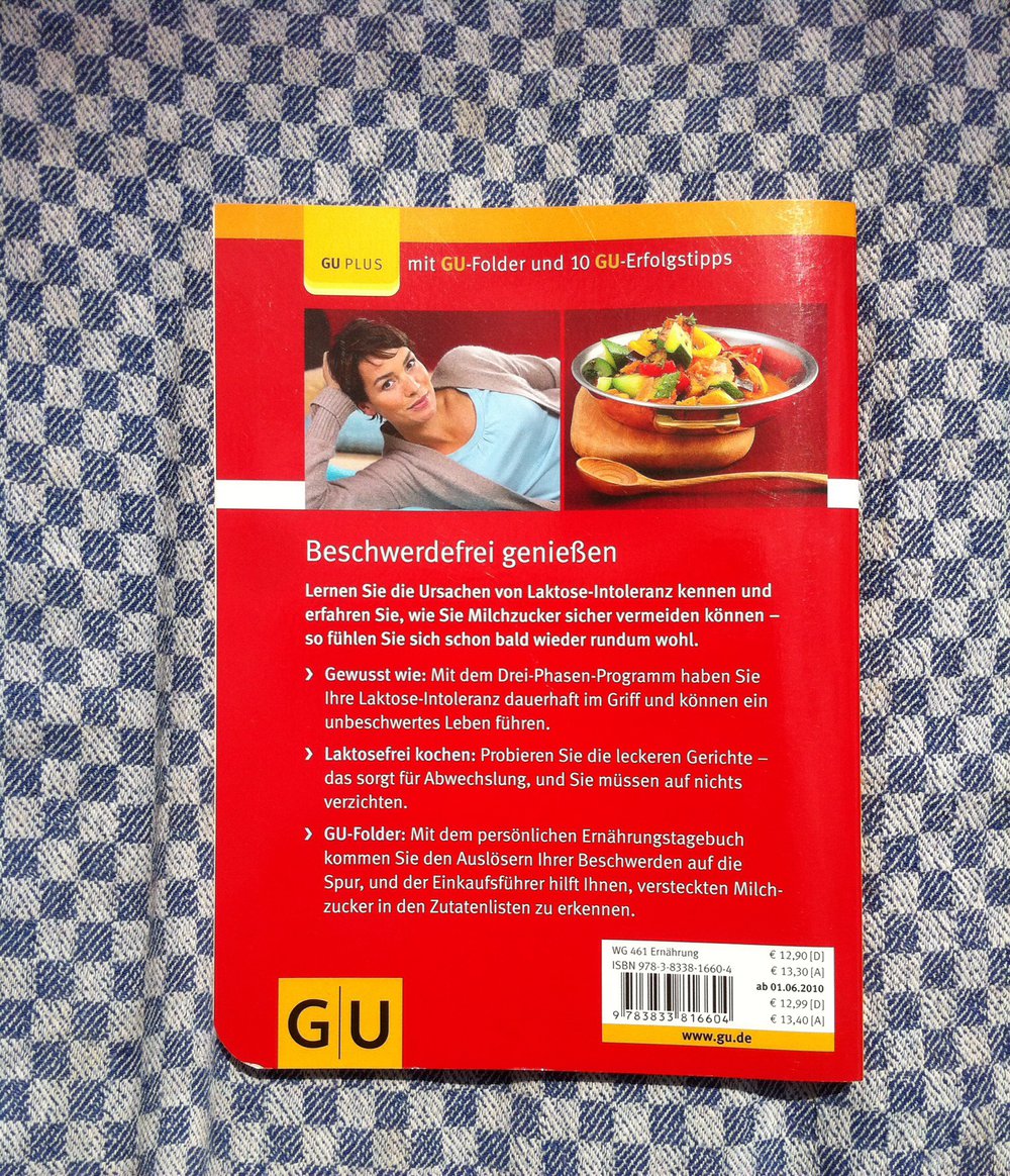 Ratgeber+Rezepte Lactoseintoleranz