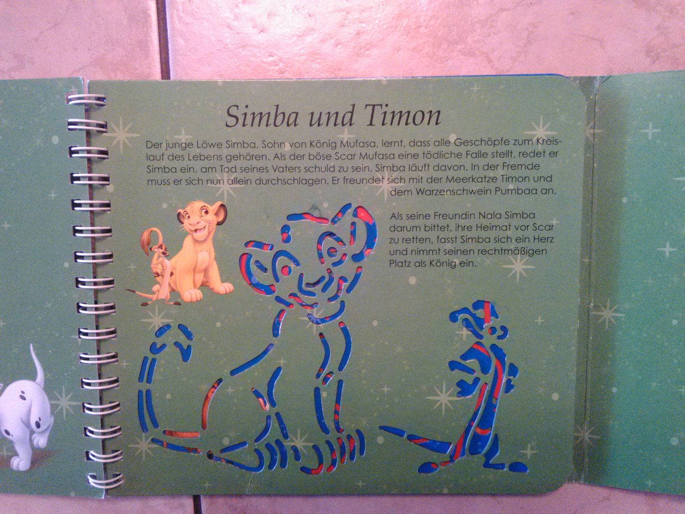 Schablonen - Spaß ! Tolles Schablonen Buch mit süßen Disney Figuren !