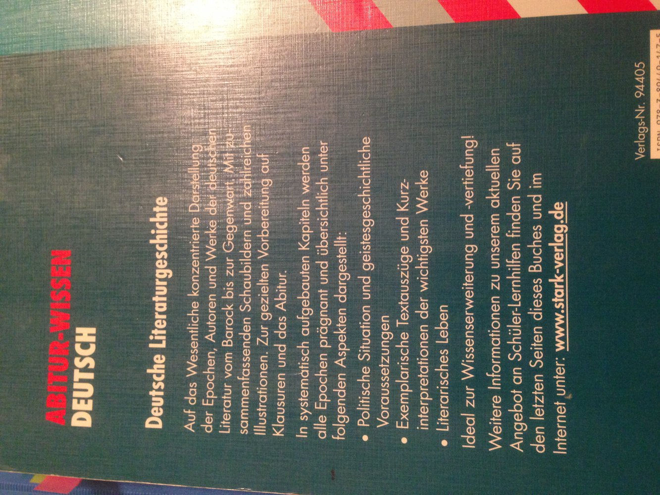 Abitur-Wissen. Deutsche Literaturgeschichte