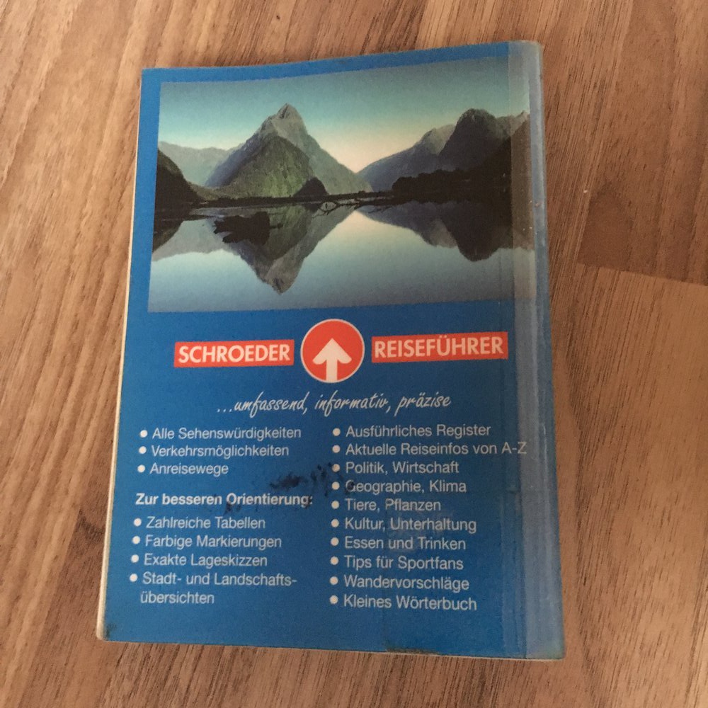 Neuseeland - Reiseführer mit Karten und Plänen (Taschenbuch)