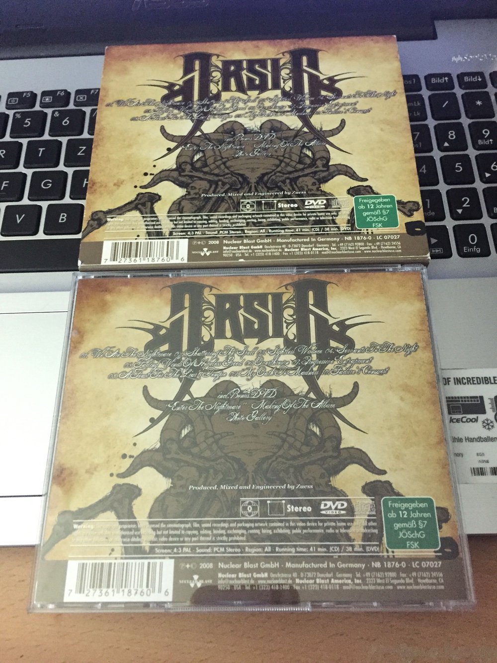 ARSIS - We Are The Nightmare CD+DVD *Limited Edition*