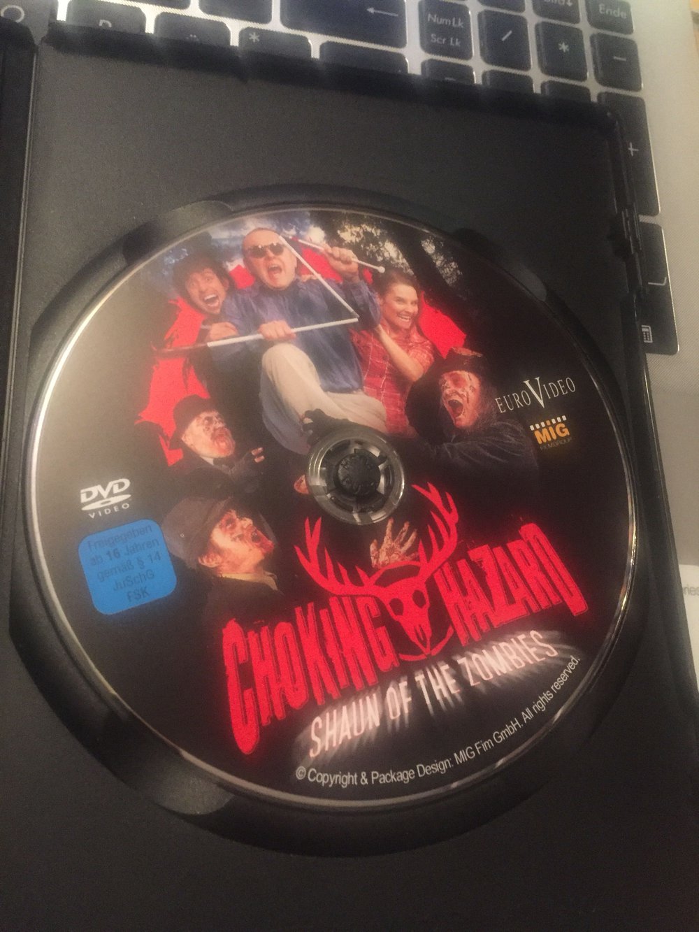 Choking Hazard - Shaun of the zombies * DVD * Horror Komödie 