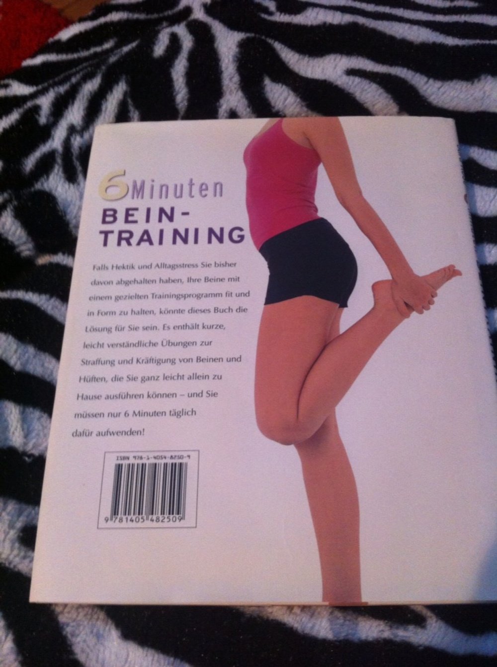 6 Minuten Beintraining - Buch - #perfekte Beine