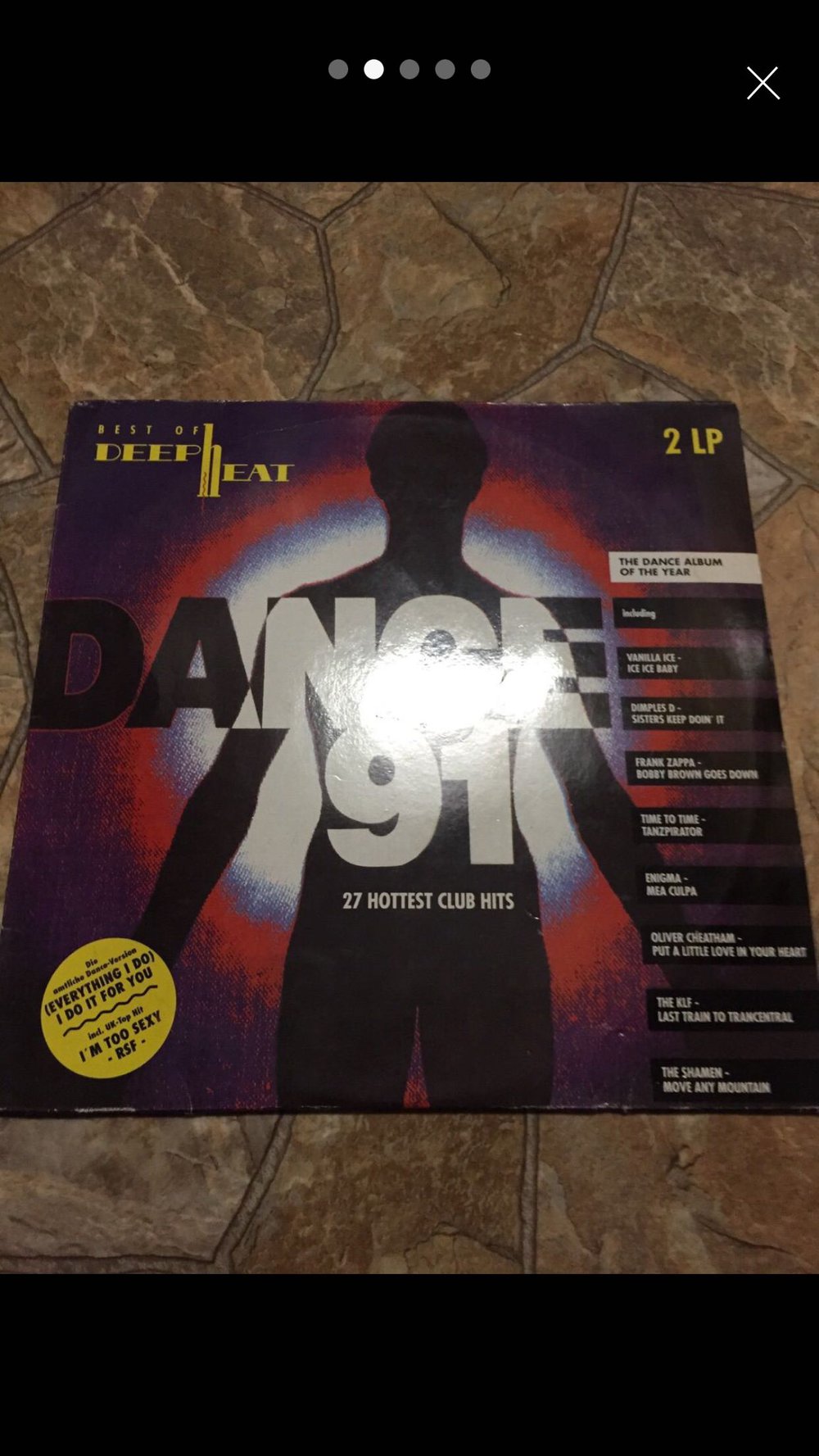 Dance 91 Schallplatte 