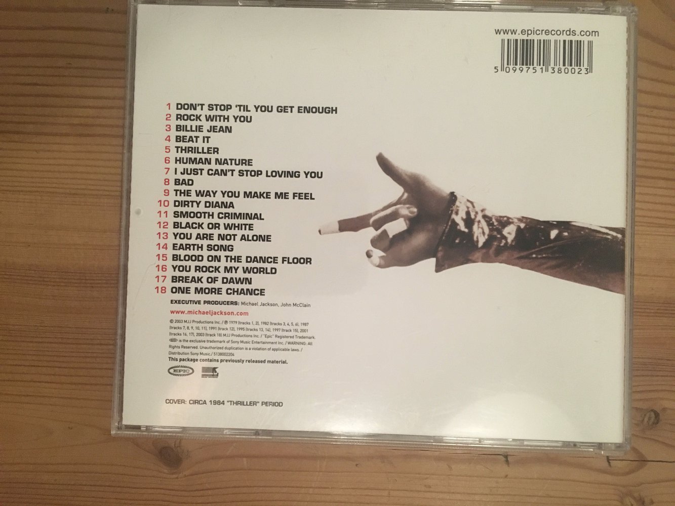 Michael Jackson Album 