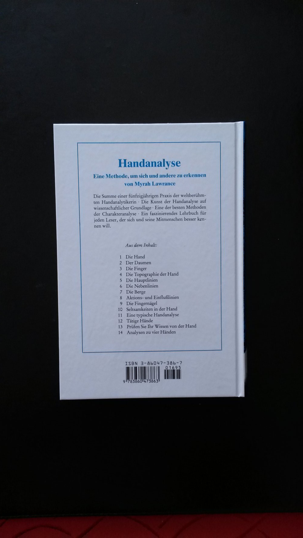 Handanalyse von Myrah Lawrance