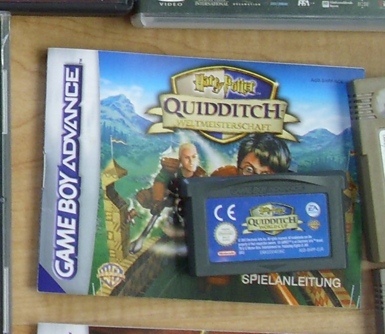 Quidditch Spiele, Harry Potter, Gameboy Advance