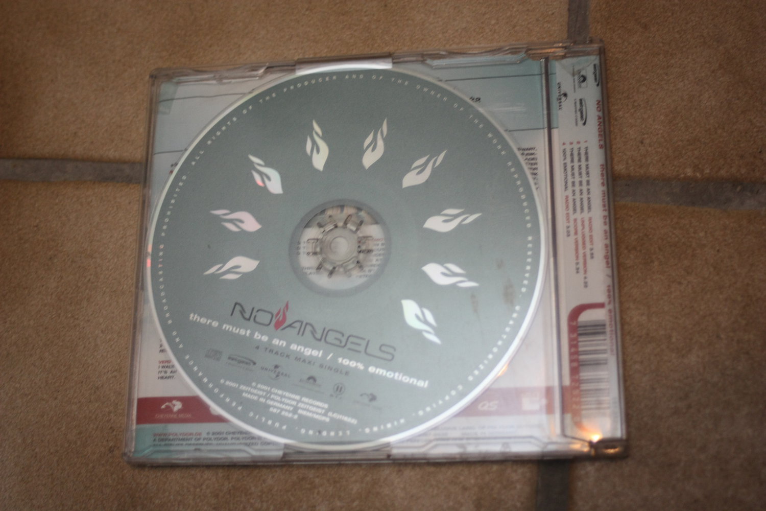 No Angels Song There must be an angel Maxi CD