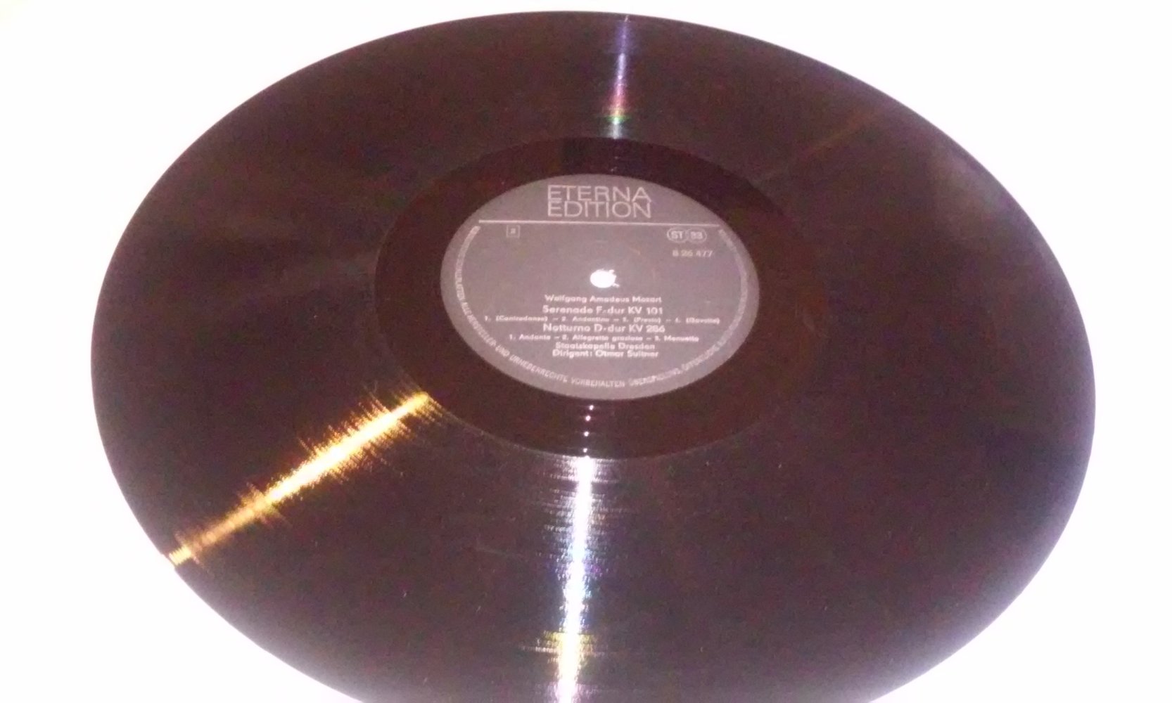 Wolfgang Amadeus Mozart - Staatskapelle Dresden Eine kleine Nachtmusik  vinyl/LP/Schallplatte