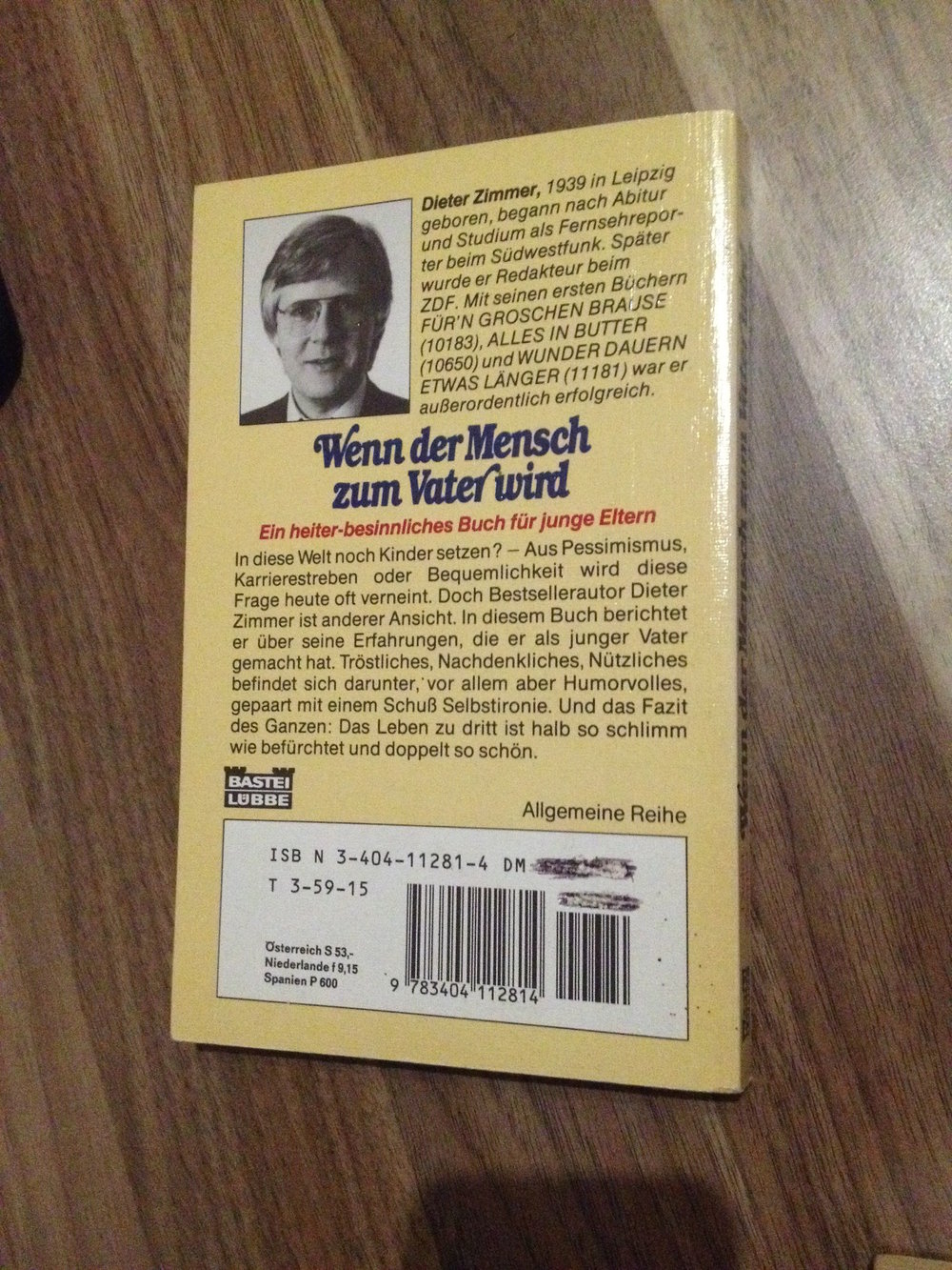 Wenn der Mensch zum Vater wird