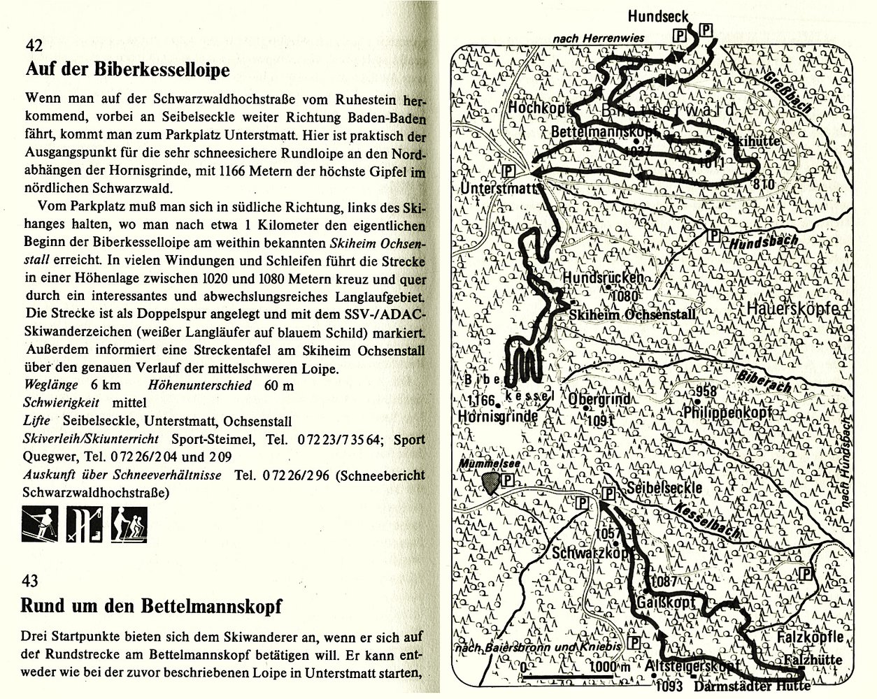 Ski-Rundwanderungen im Nördlichen Schwarzwald