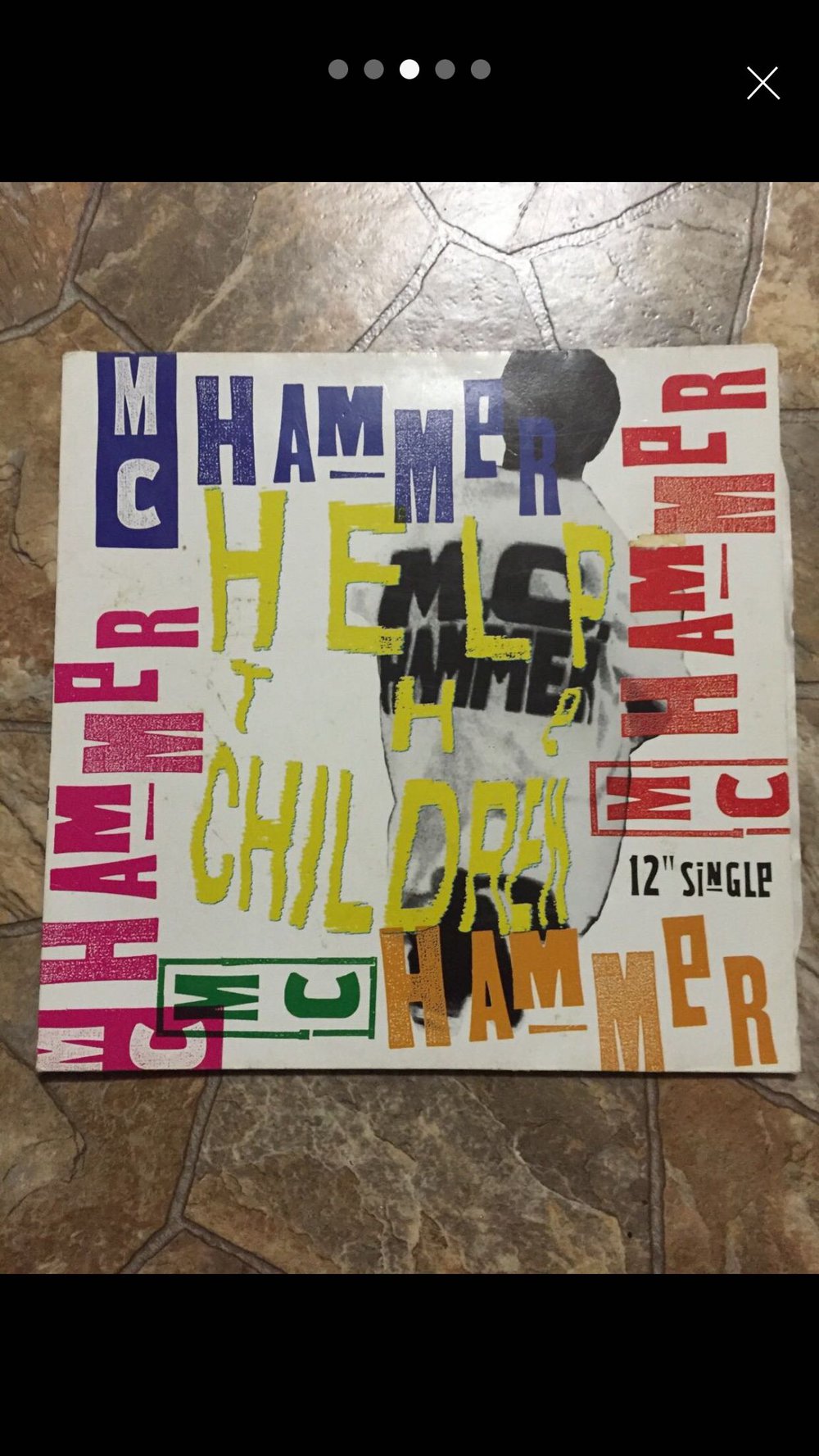 Mc Hammer Schallplatte 