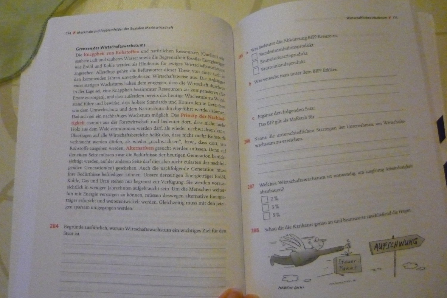 Buch, Stark, Hauptschule, Mittelschule, AWT   9. Klasse,