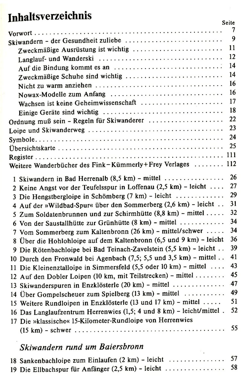Ski-Rundwanderungen im Nördlichen Schwarzwald