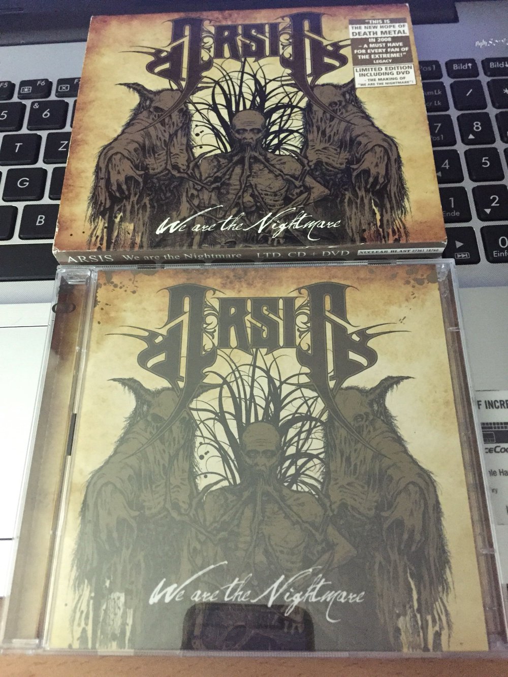 ARSIS - We Are The Nightmare CD+DVD *Limited Edition*