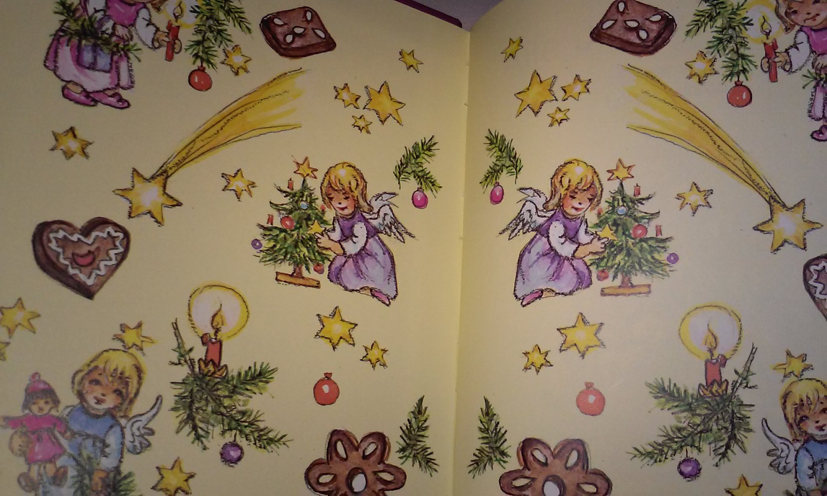 Alle Jahre wieder. Bilder von Lore Hummel Weihnachtsbuch/Gesangsbuch  -Rarität- Sammlerstück 