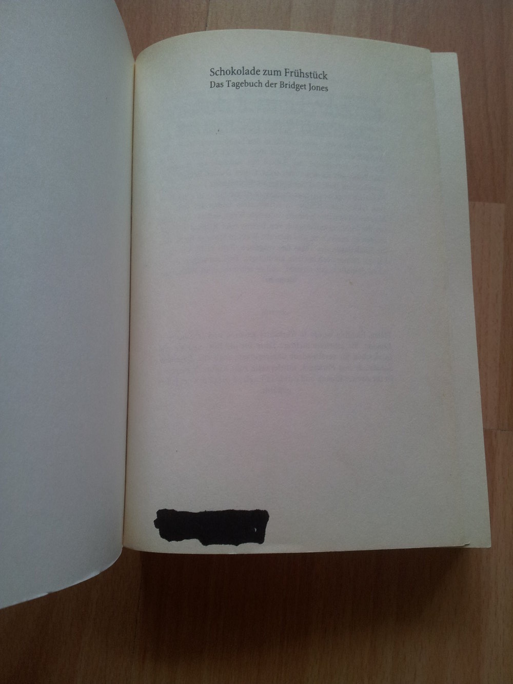 Schokolade zum Frühstück - Das Tagebuch der Bridget Jones