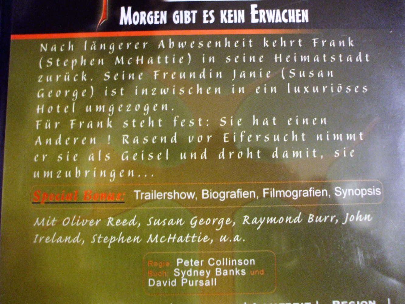 Tomorrow Never Comes - Morgen gibt es kein Erwachen