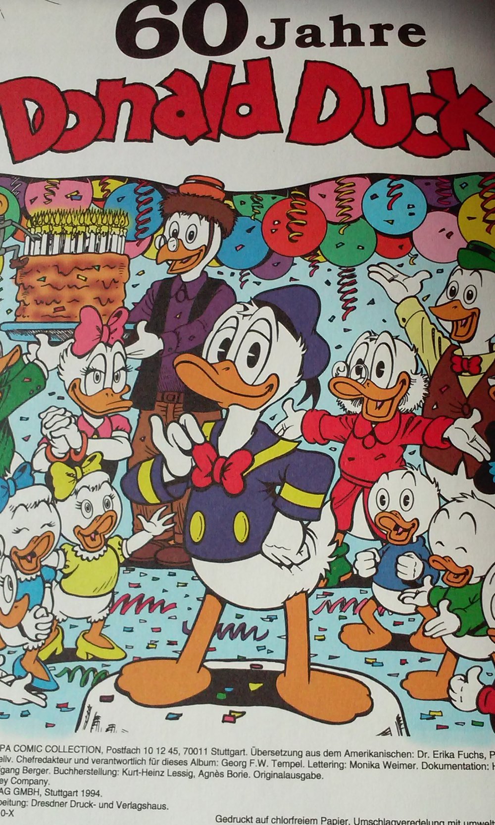 60 Jahre Donald Duck Comic 1.Auflage