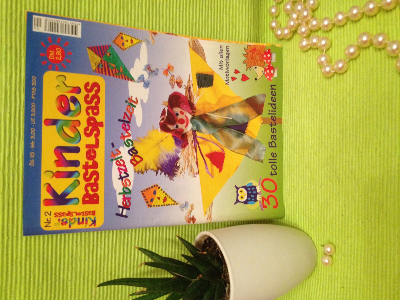 Kinder Bastelspass Herbstzeit 