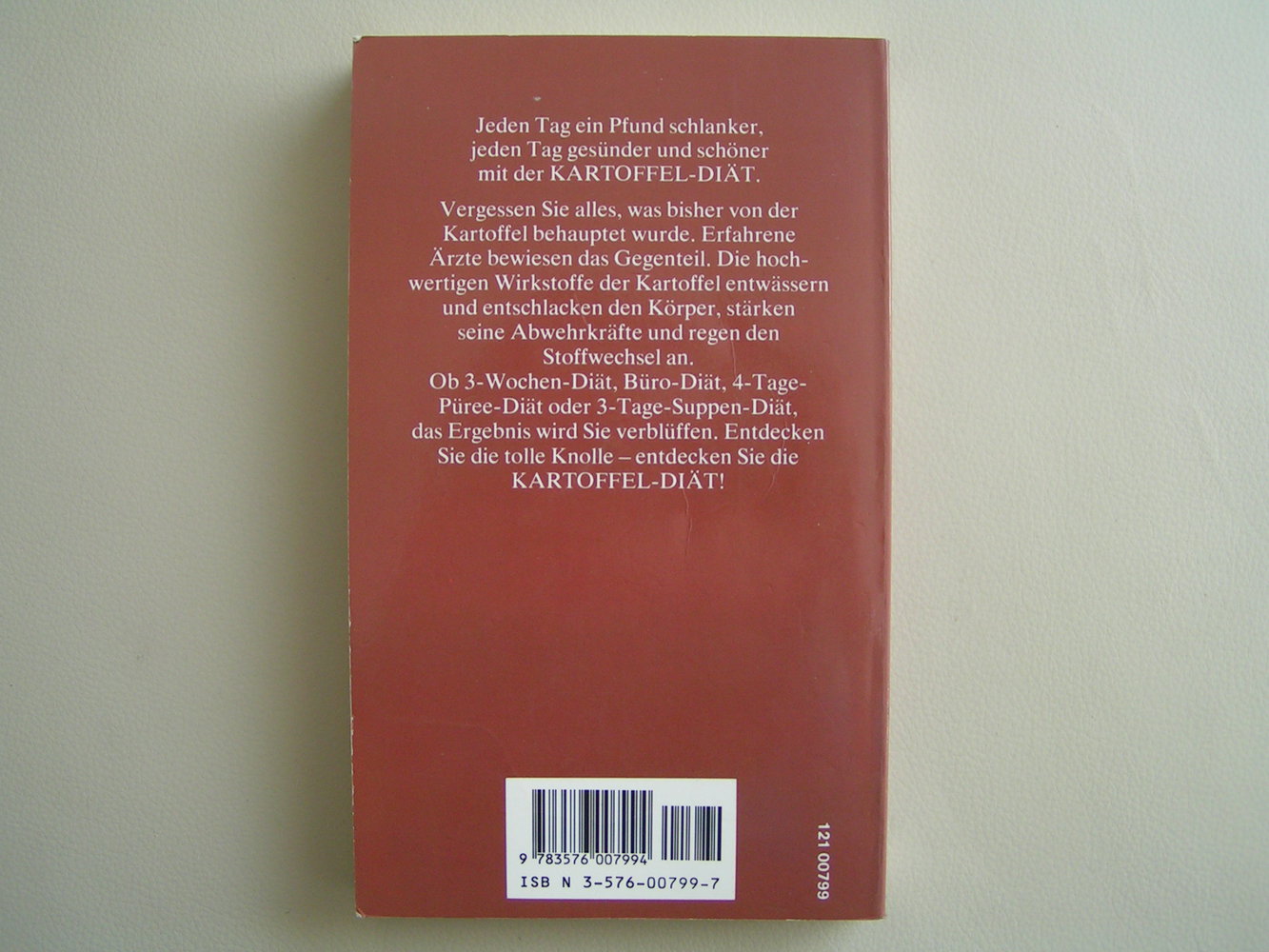 Kartoffel Diät Imre Kusztrich Die ideale Schlankheitskur