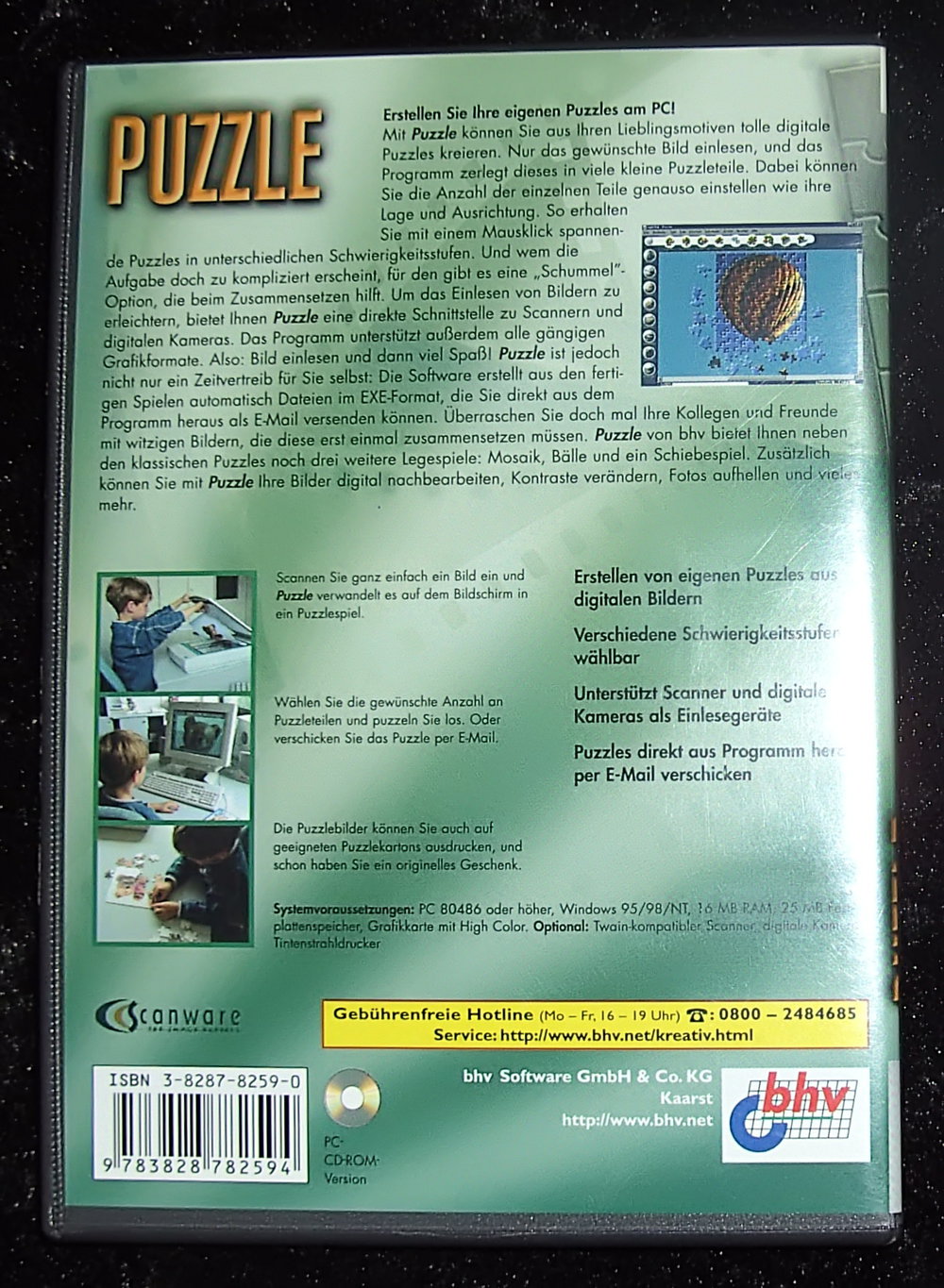 PC CD - ROM  * PUZZLE *