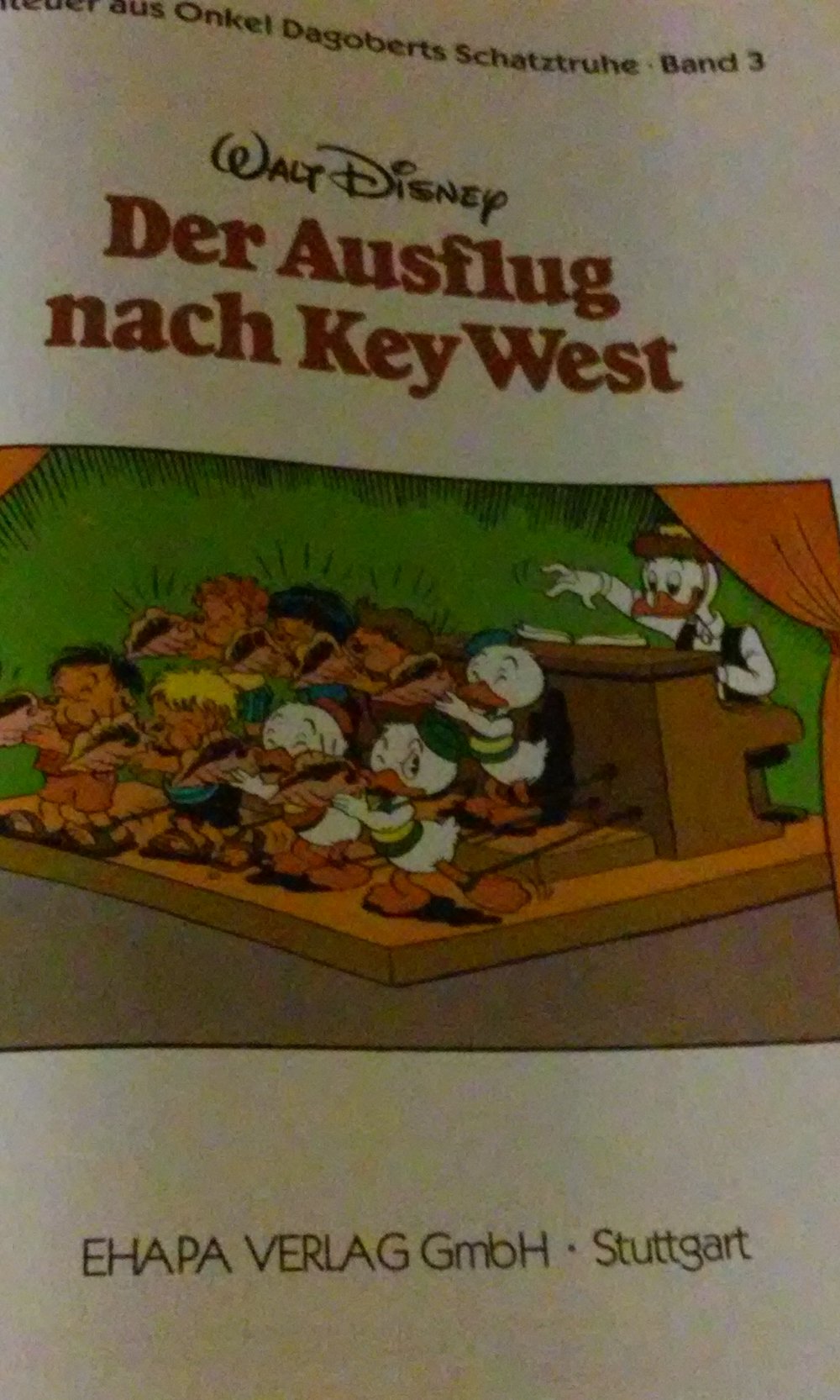 Abenteuer aus Onkel Dagoberts Schatztruhe Nr. 3 : Der Ausflug nach Key West   comic  Sammlerstück