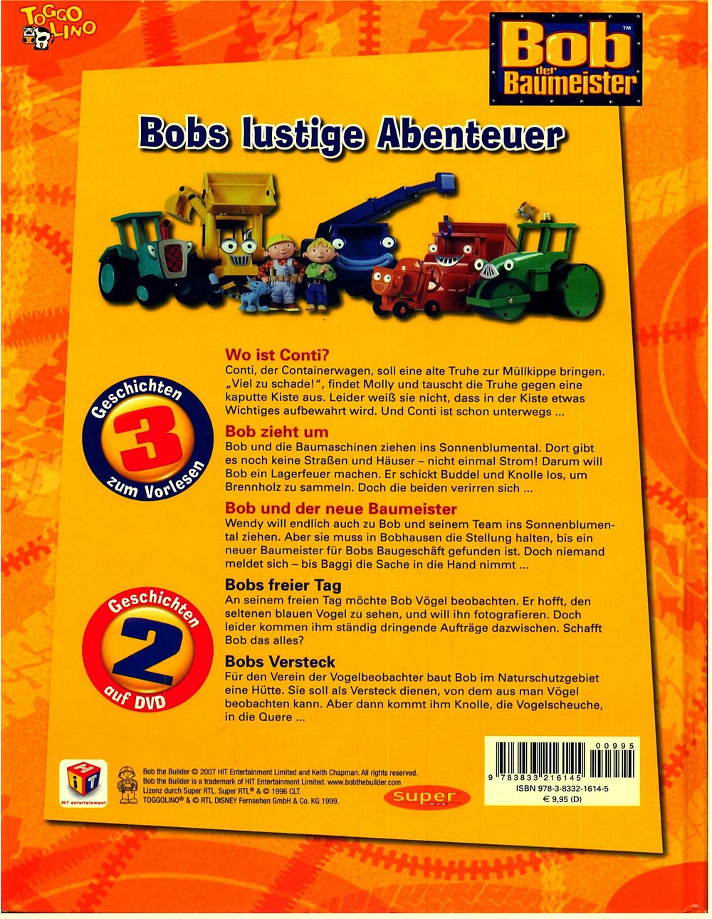 Bob der Baumeister Bilderbuch - Bobs lustige Abenteuer